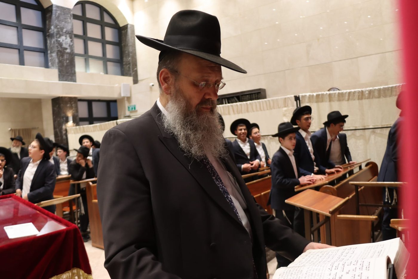 עצרת הספד במלאת השלושים להגאון רבי אליעזר דן דרבקין זצ"ל