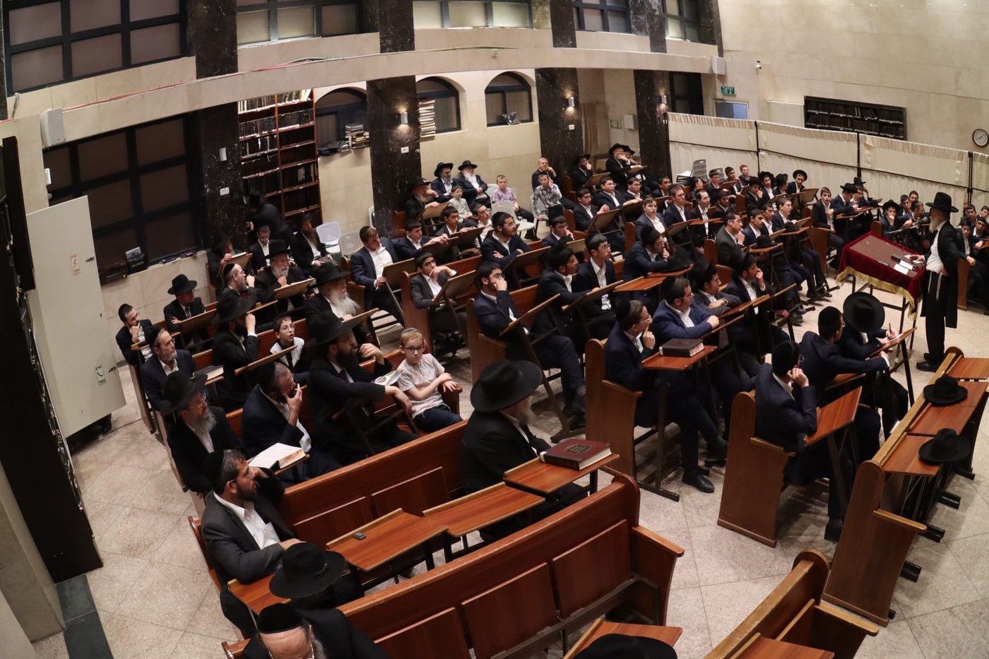 עצרת הספד במלאת השלושים להגאון רבי אליעזר דן דרבקין זצ"ל