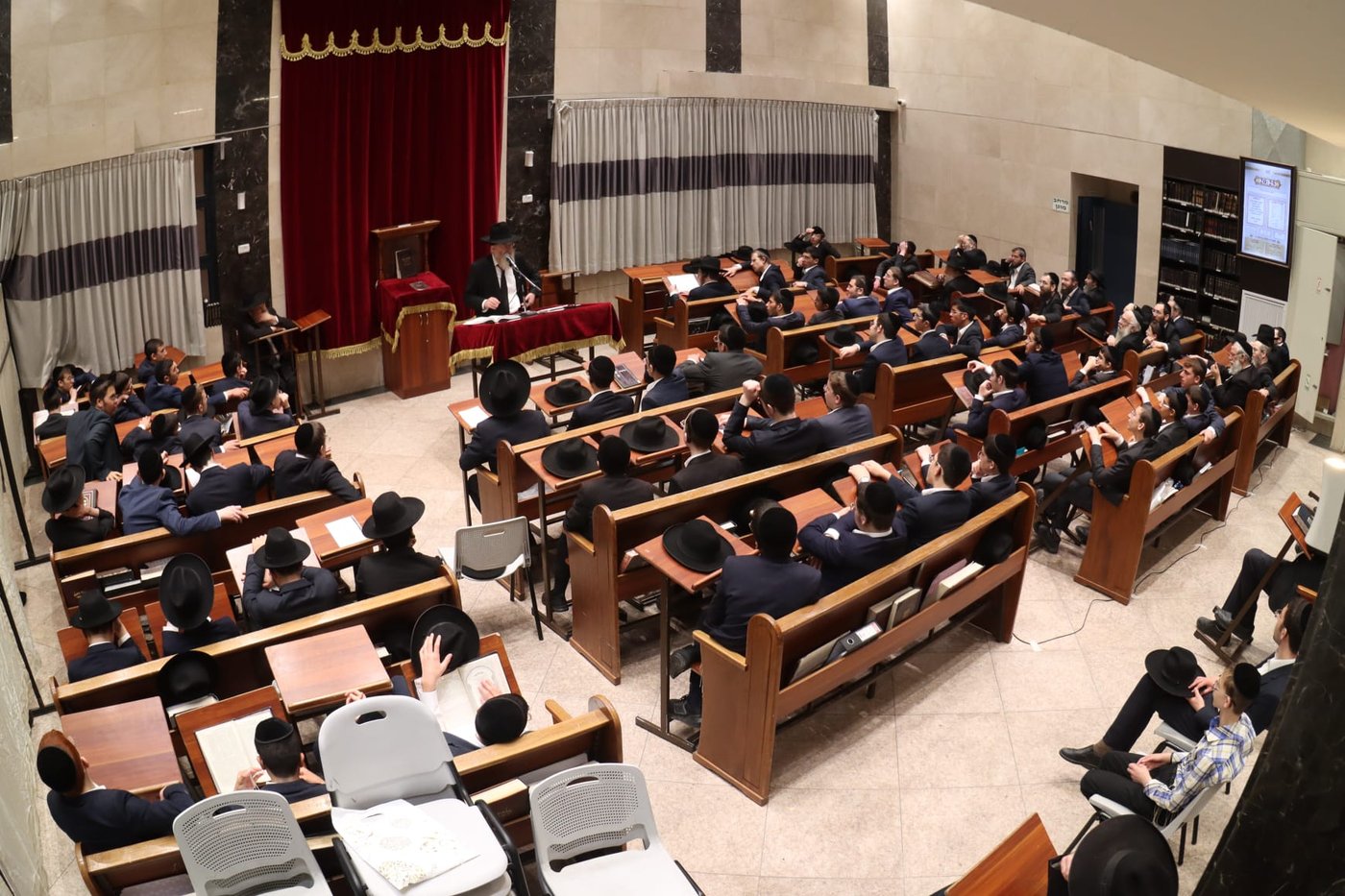 עצרת הספד במלאת השלושים להגאון רבי אליעזר דן דרבקין זצ"ל
