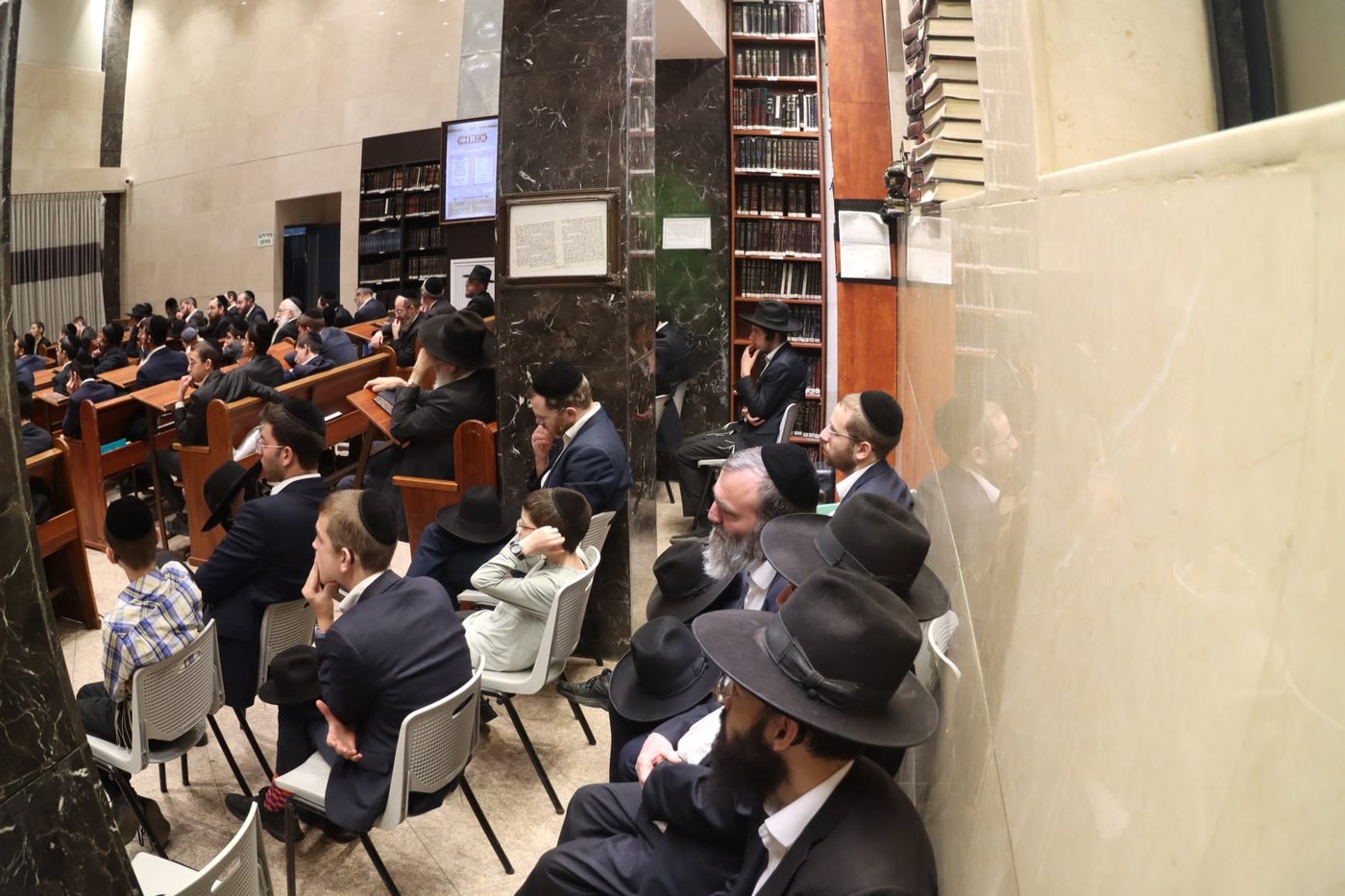 עצרת הספד במלאת השלושים להגאון רבי אליעזר דן דרבקין זצ"ל