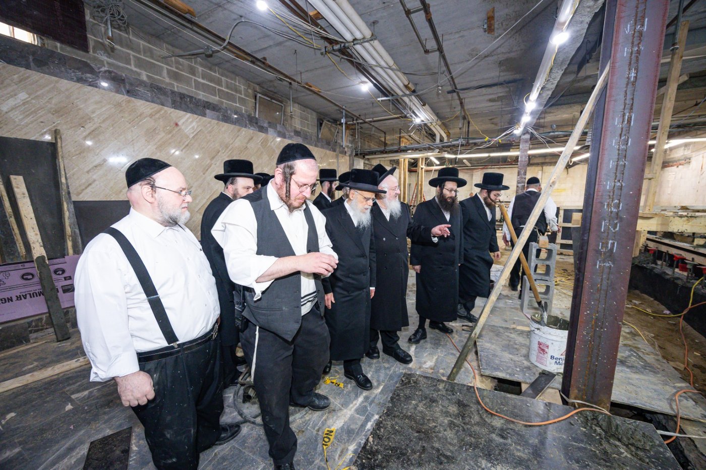 הרחבת המקווה טהרה בחצה"ק באבוב