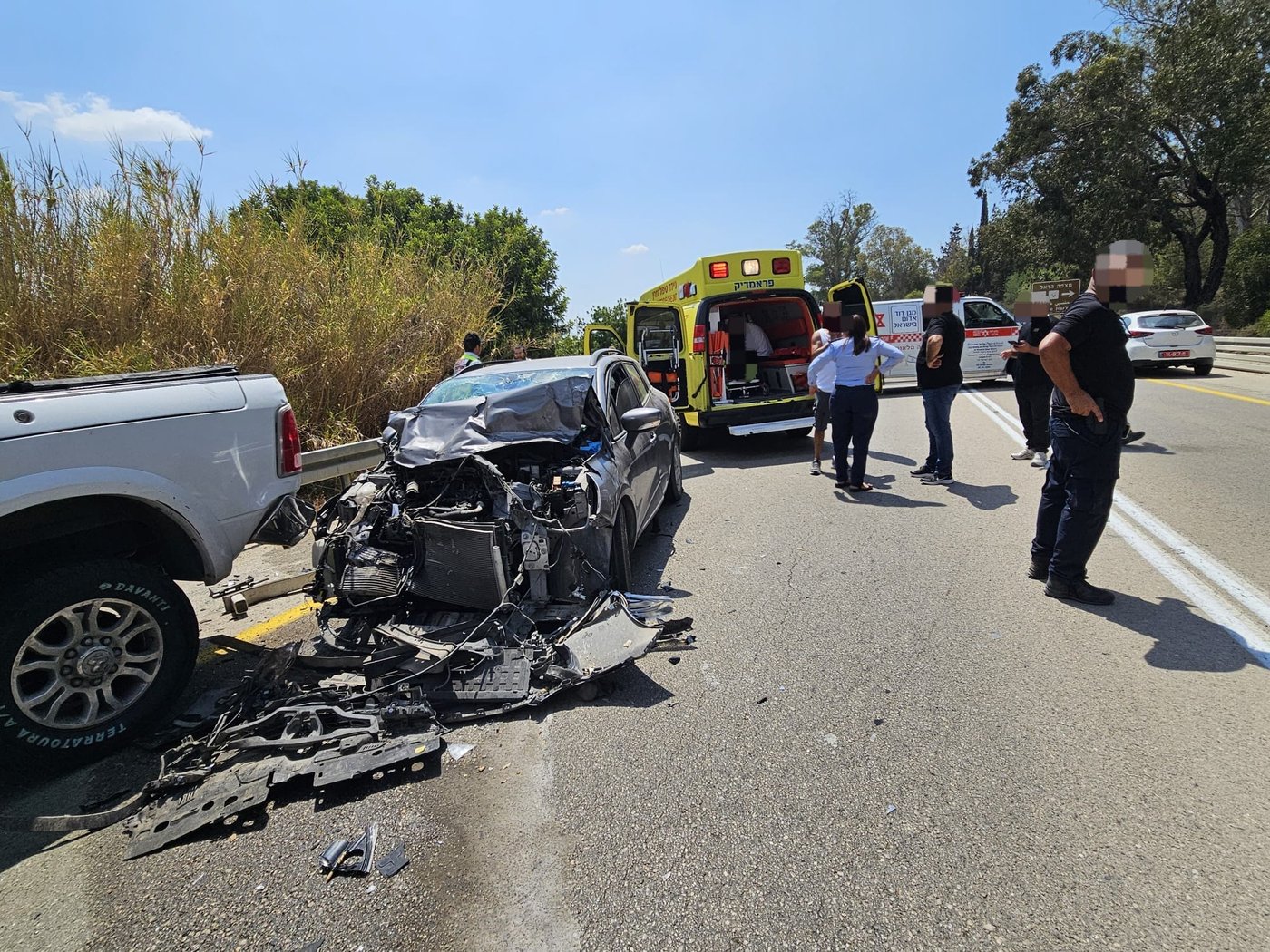 שוב טרגדיה נוראה: יצא מהרכב כשעצר בשולי הכביש - ונדרס למוות