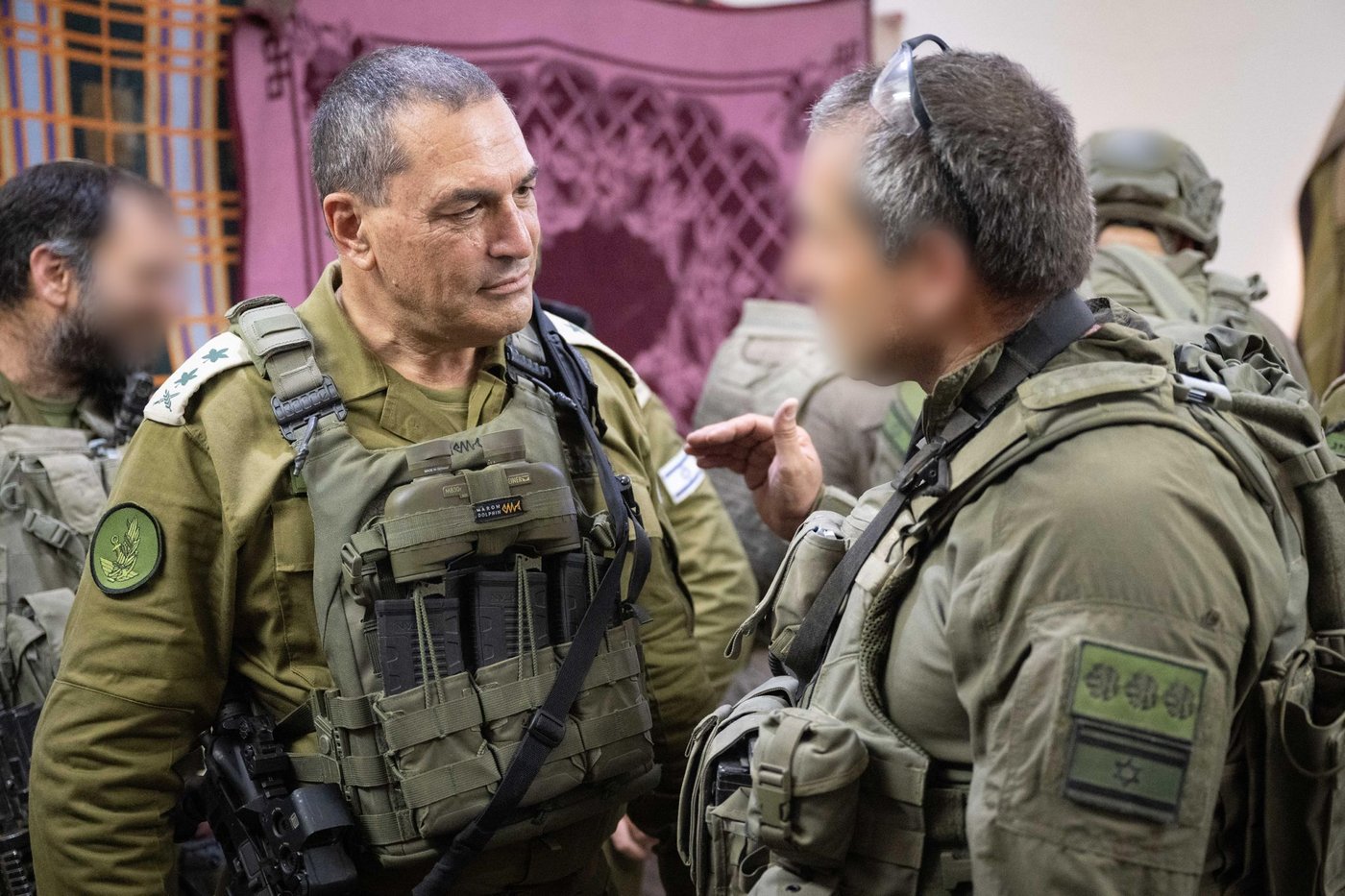 הרמטכ"ל בביקור ברצועת עזה