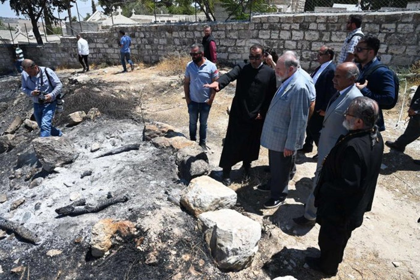 השגריר האקבי ביקר בכפר הפלסטיני טייבה - ושיגר גינוי חריף