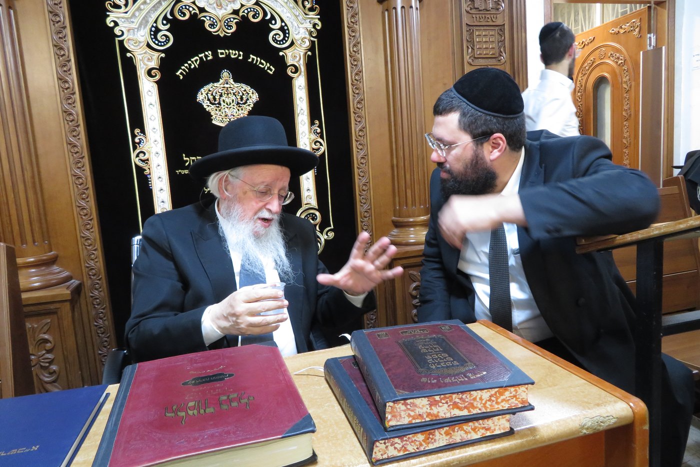 הגרש"י זעפרני בשיעור כללי בישיבת 'שער המלך'