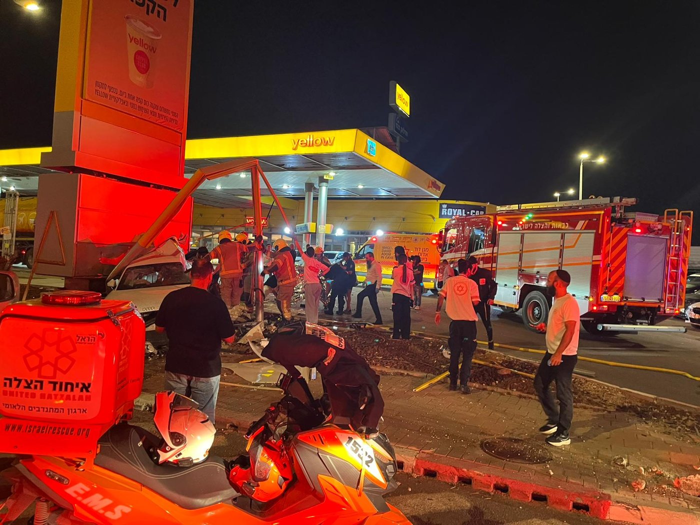 תאונה קשה מאוד: 3 רכבים התרסקו לחלוטין, בן 26 נהרג במקום