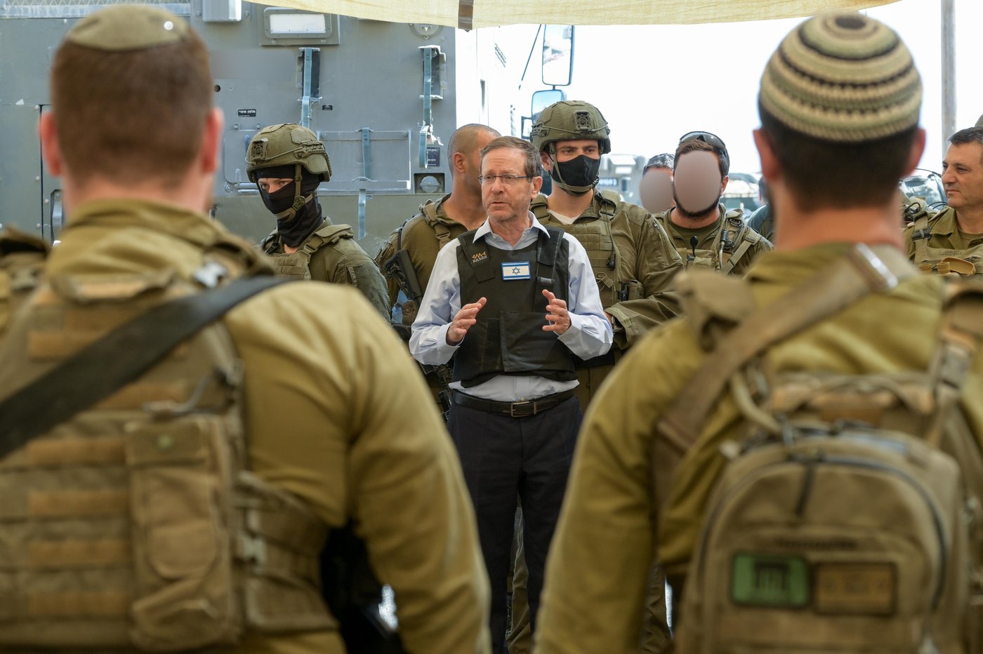 הרצוג ביקר בעזה