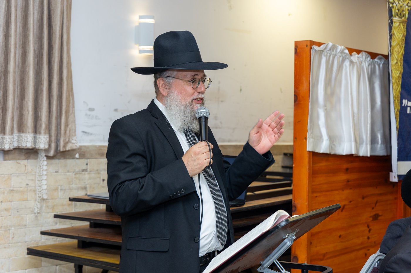 מעמד סיום המסכתות של המחזור הראשון בת"ת 'אוצר התורה' בקריית אתא
