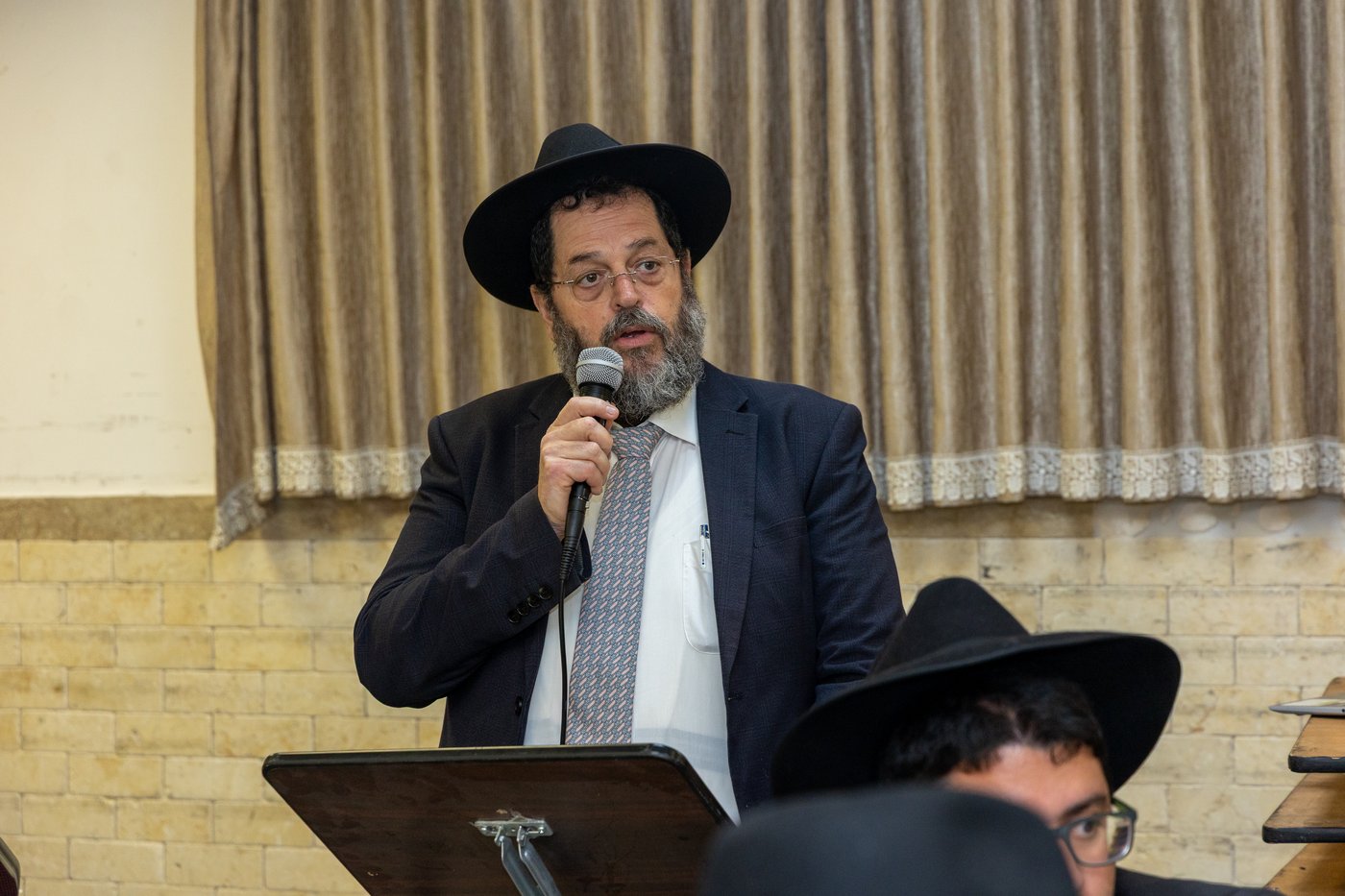 מעמד סיום המסכתות של המחזור הראשון בת"ת 'אוצר התורה' בקריית אתא