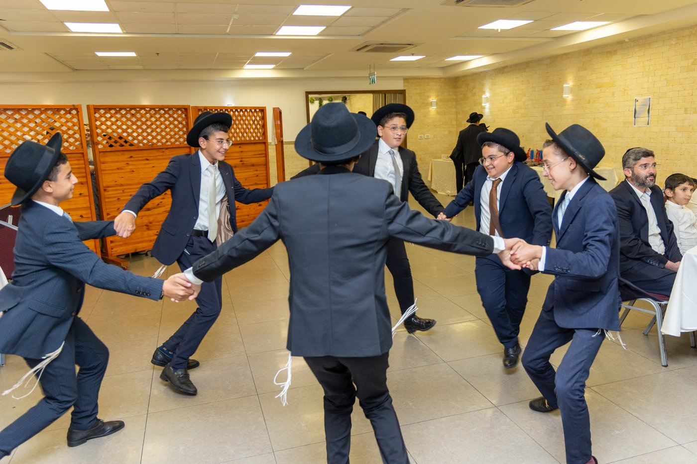 מעמד סיום המסכתות של המחזור הראשון בת"ת 'אוצר התורה' בקריית אתא