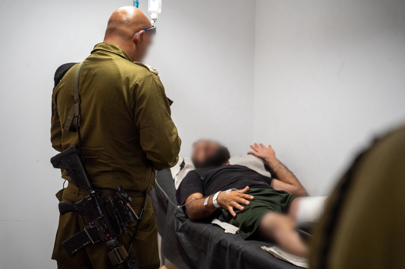 תיעוד מהמתקן הקדמי הנייד למיון וטיפול בפצועים בסוריה