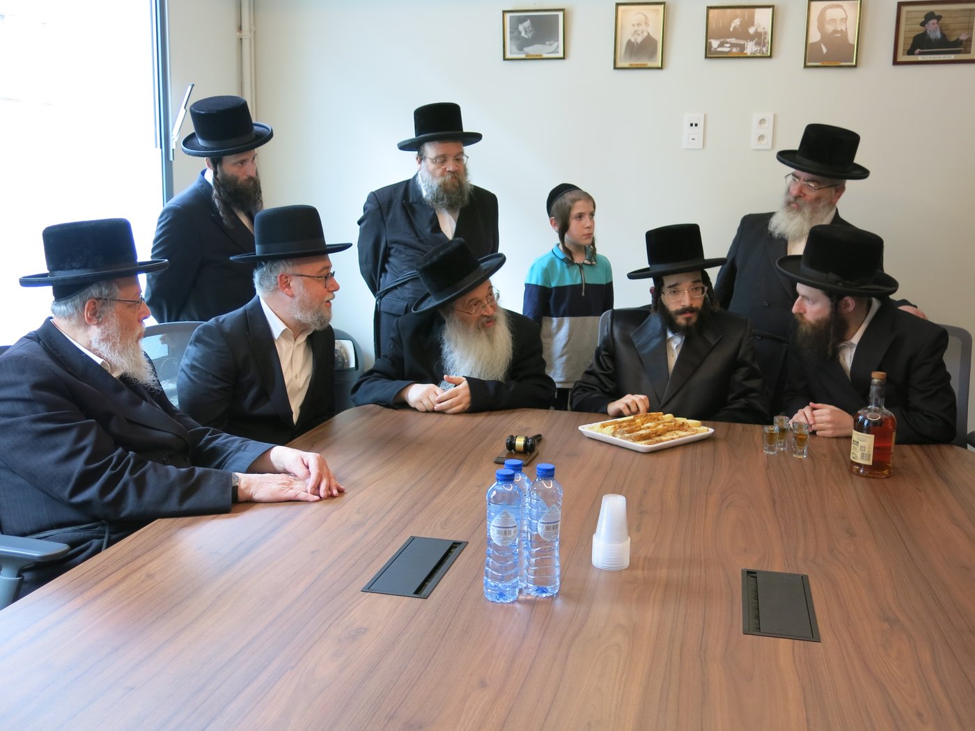 הרב חיים מאיר רוקח בביקור אצל הרה"ג פנחס פאדווא