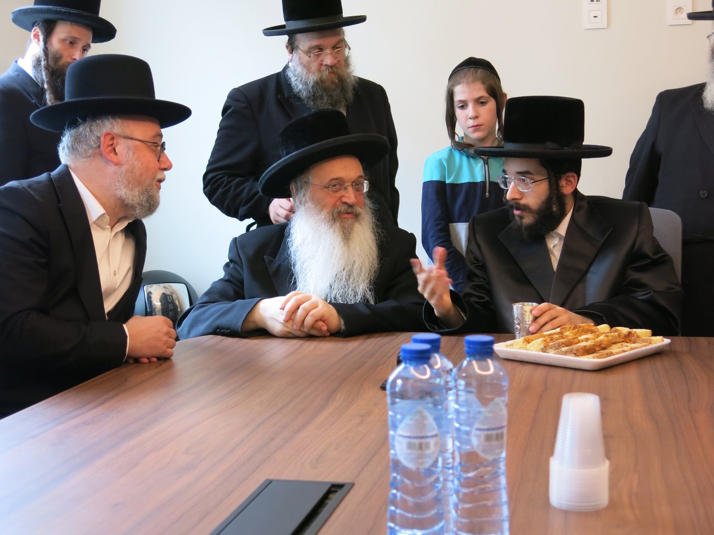 הרב חיים מאיר רוקח בביקור אצל הרה"ג פנחס פאדווא