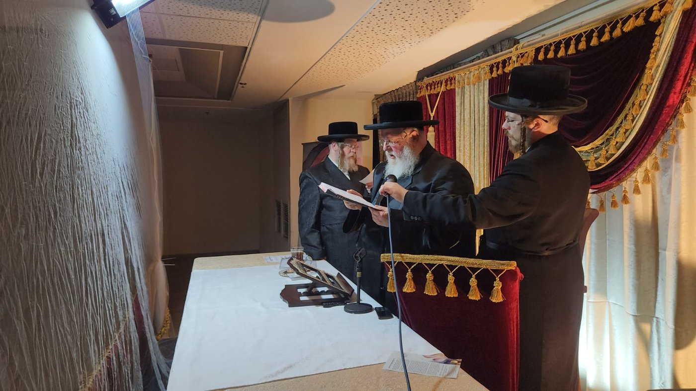 כינוס מרגש לנשות חסידות סאסוב