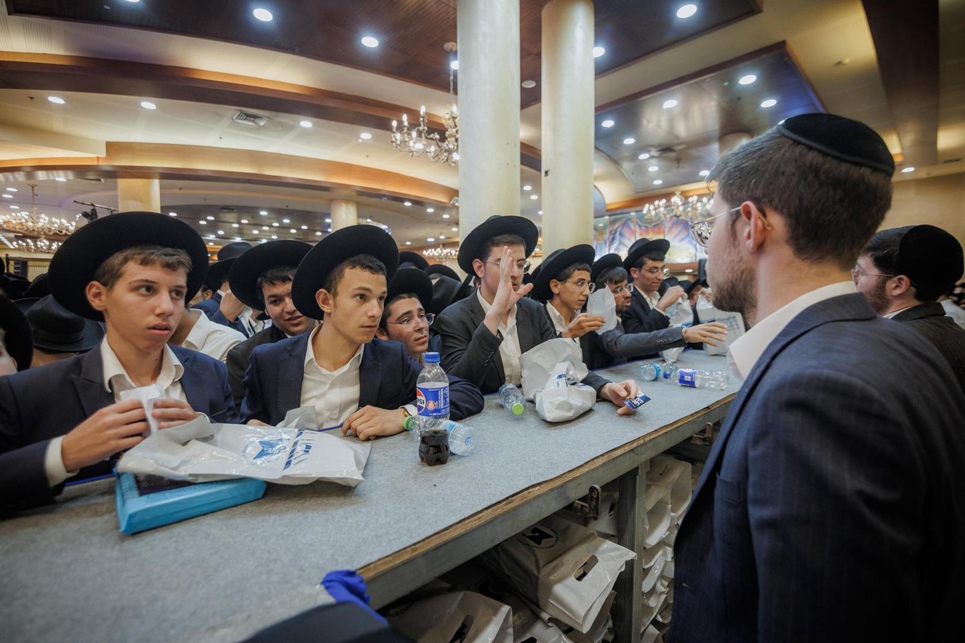 מעמד סדר הכנה לישיבה שע"י ארגון 'דרשו'