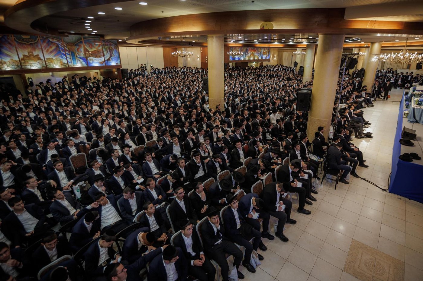 מעמד סדר הכנה לישיבה שע"י ארגון 'דרשו'