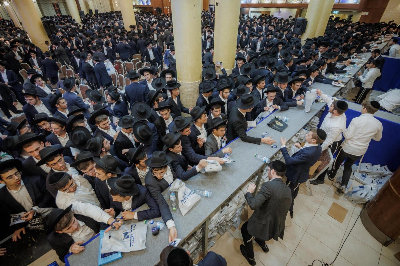מעמד סדר הכנה לישיבה שע"י ארגון 'דרשו'