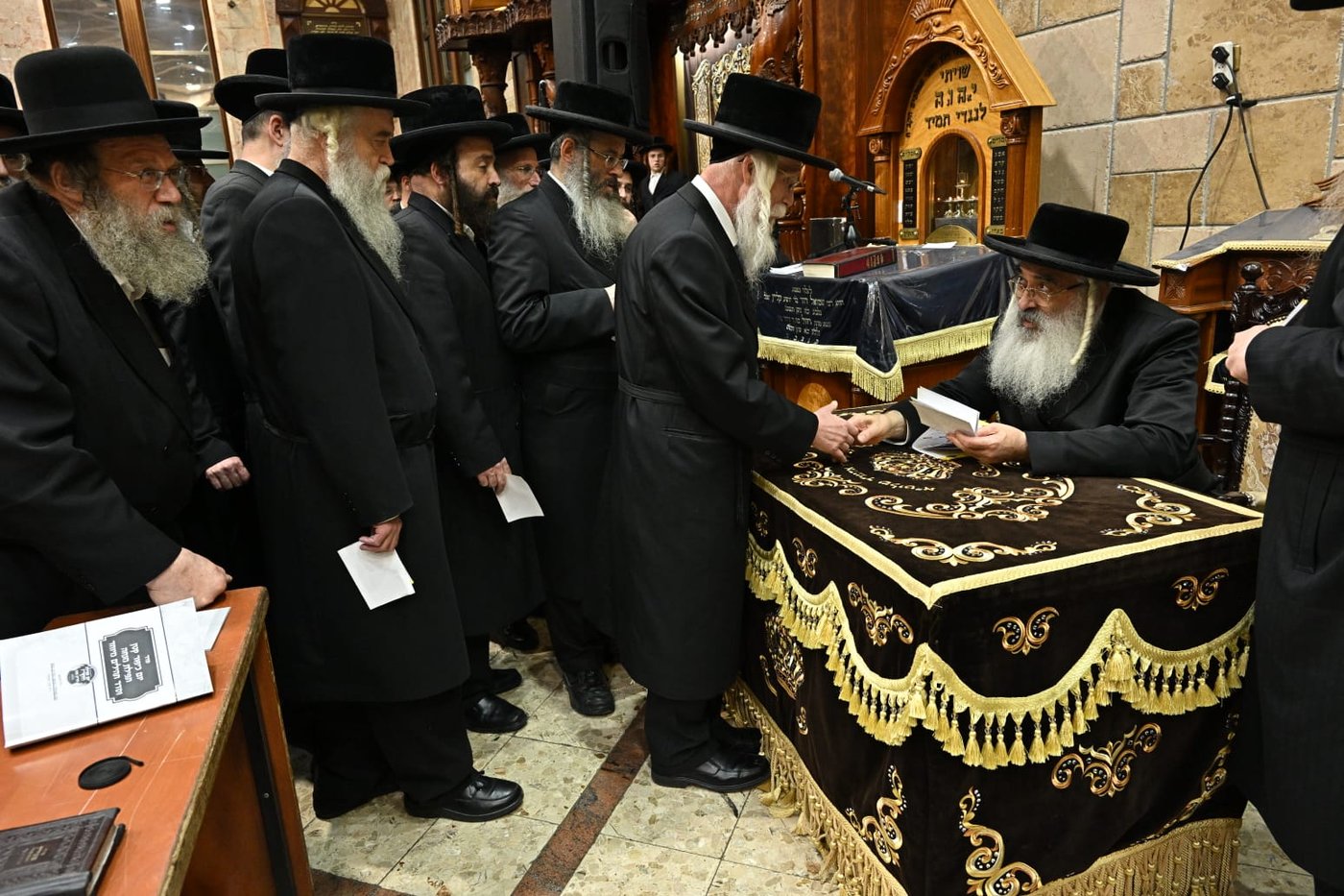עצרת תפילה ופדיון נפש בביהמ"ד דושינסקיא
