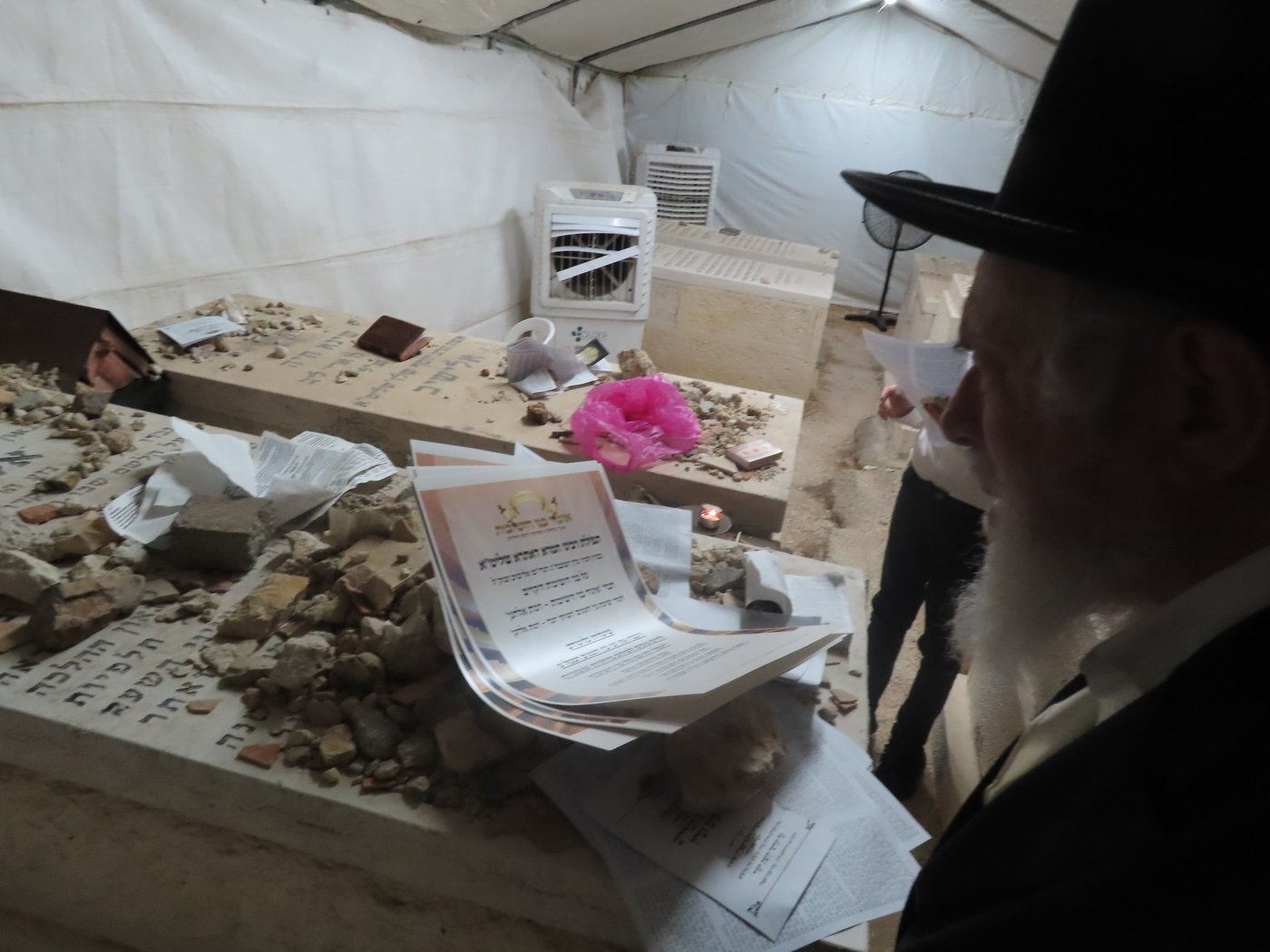 הילולת הגרי"ש אלישיב זצוק"ל אצל חתנו הגר"י זילברשטיין 