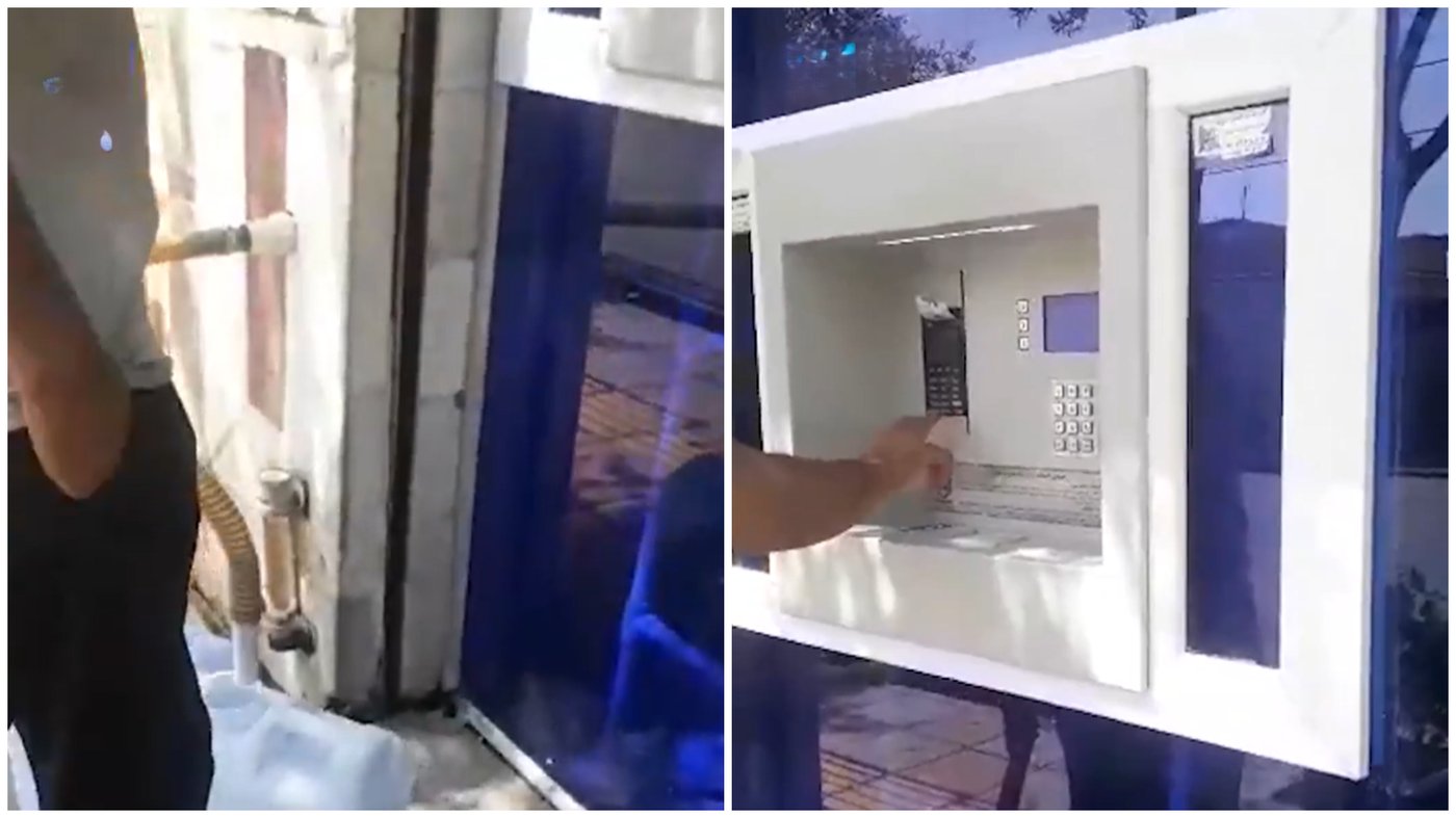 מים בתשלום במכונות כספומט באיראן