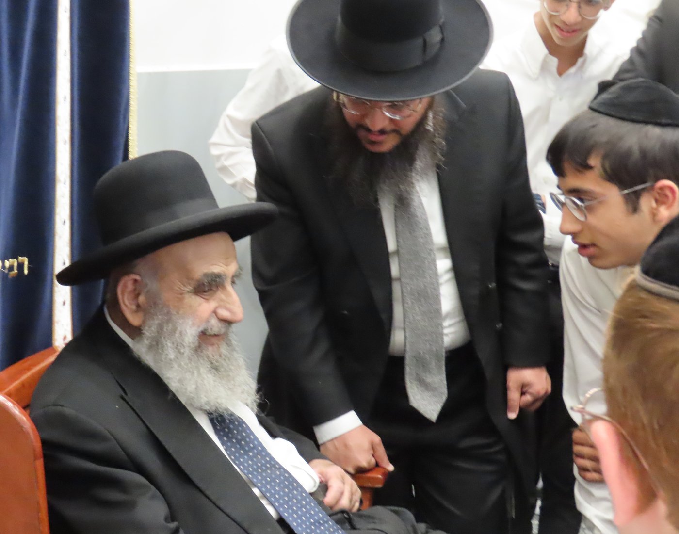 הגר"מ צדקה בישיבת "תורת יהודה" 