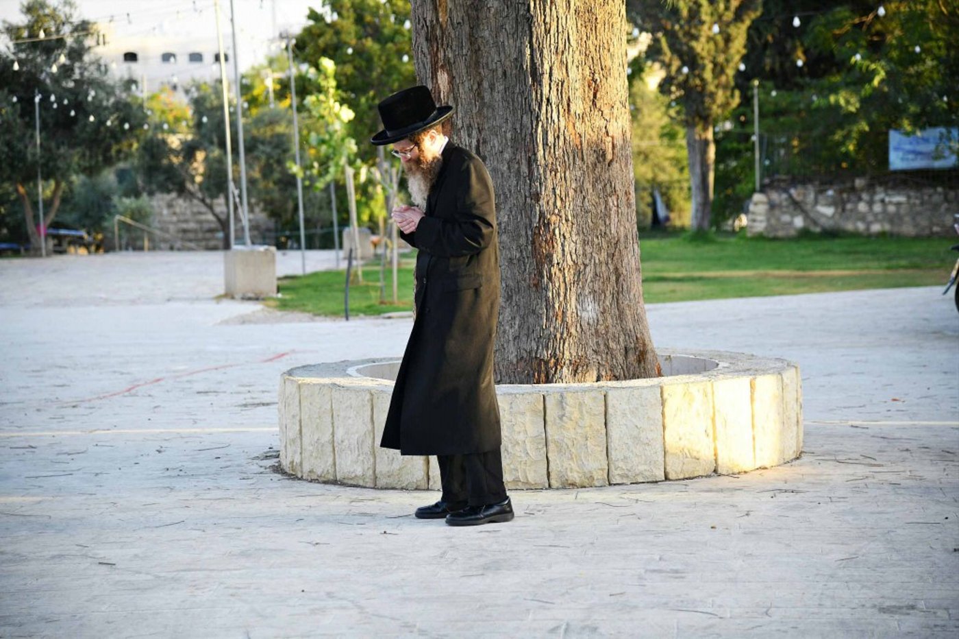 מסע הקודש של אב"ד אמונת ישראל לחברון עיר האבות