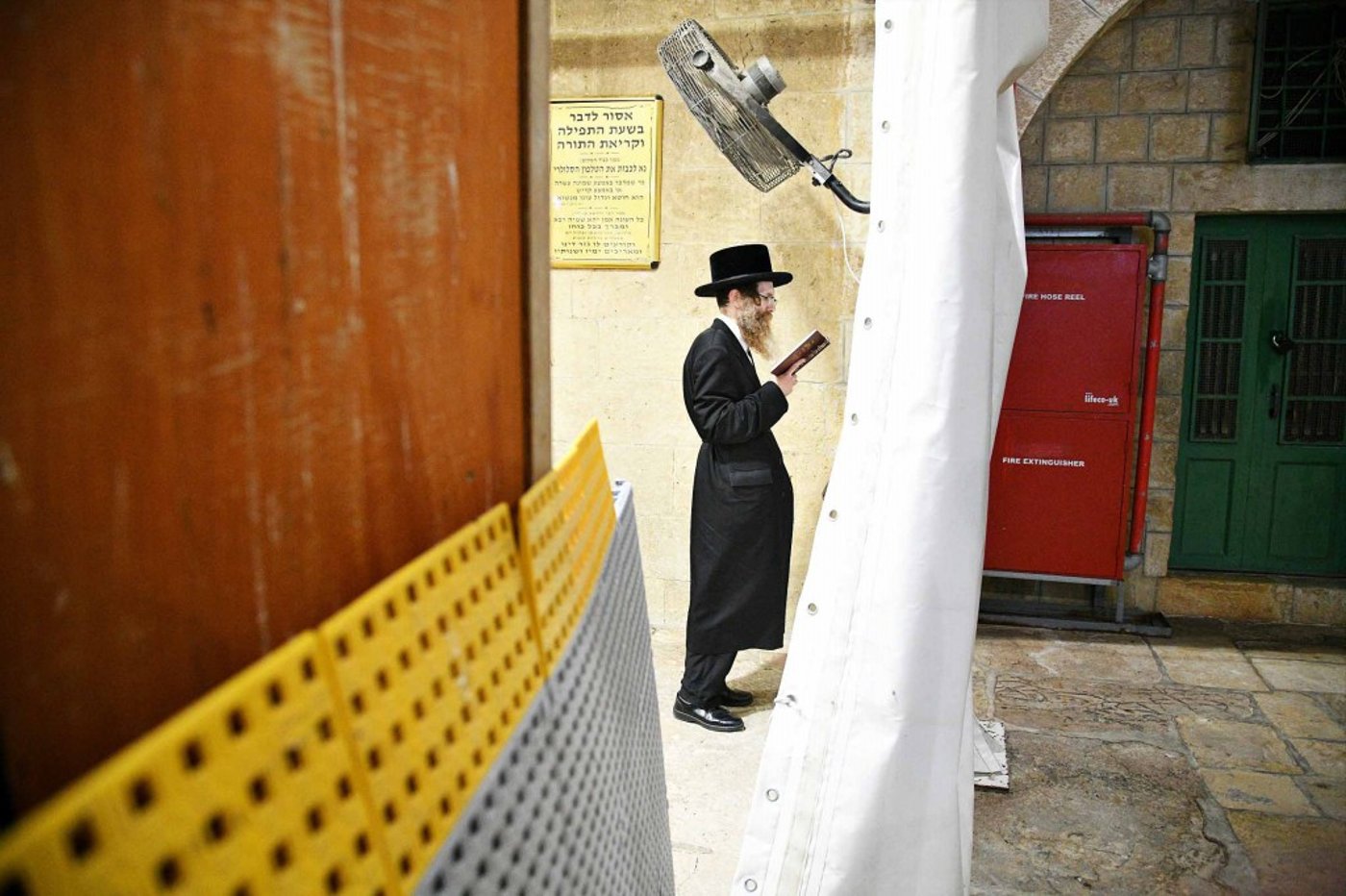 מסע הקודש של אב"ד אמונת ישראל לחברון עיר האבות
