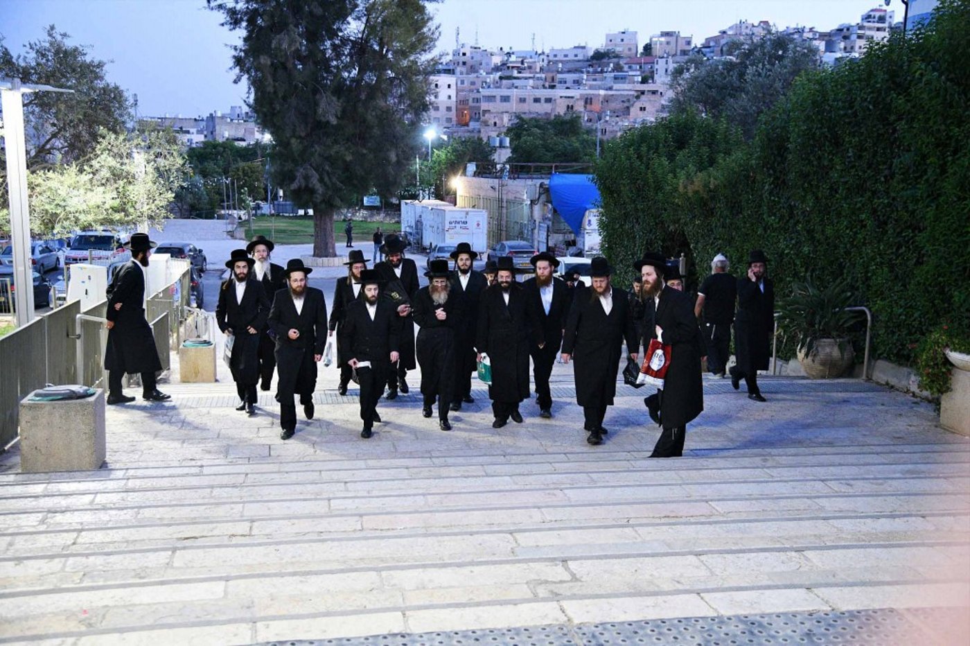 מסע הקודש של אב"ד אמונת ישראל לחברון עיר האבות