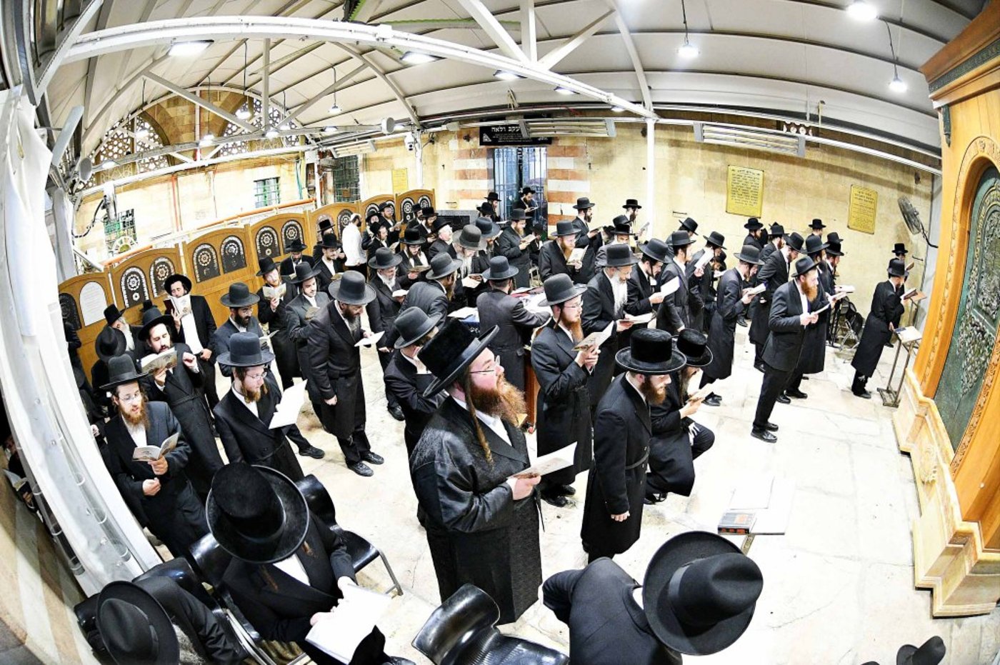 מסע הקודש של אב"ד אמונת ישראל לחברון עיר האבות