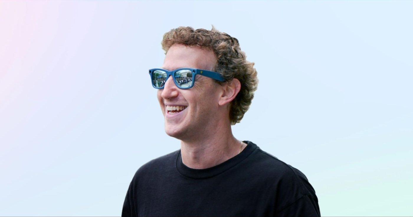 צוקרברג עם המשקפיים החכמים