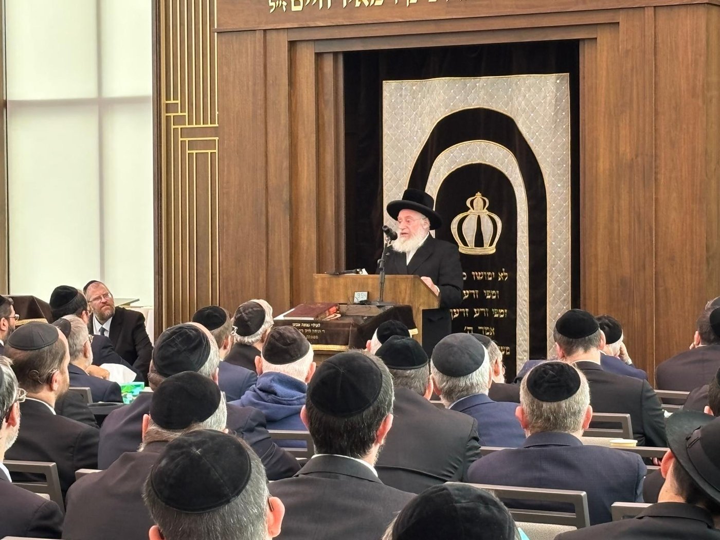 הביקור של הגר"א וויס בארה"ב