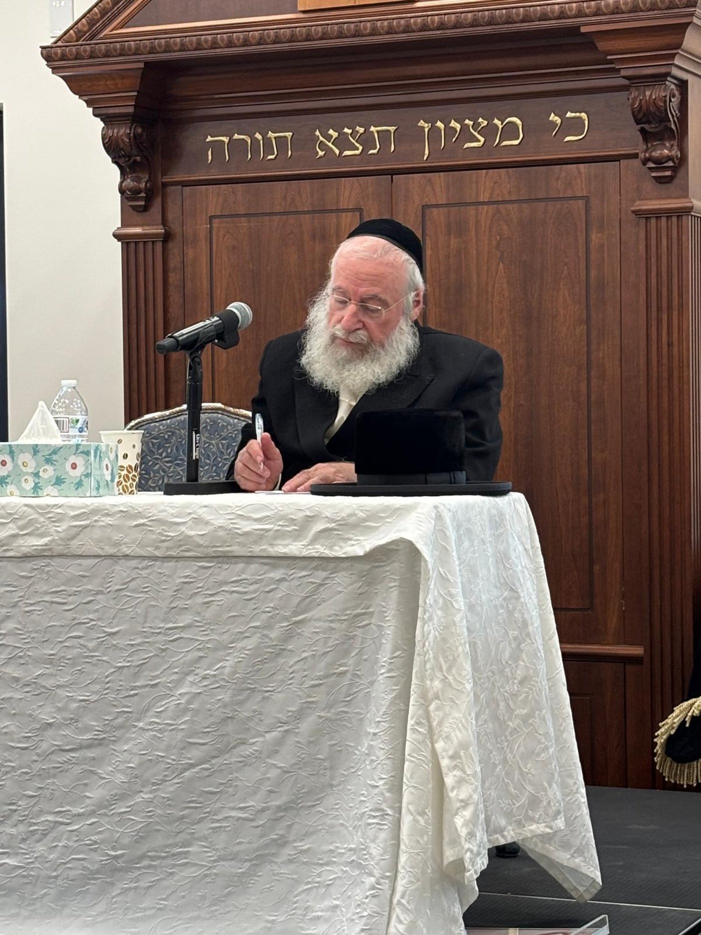 הביקור של הגר"א וויס בארה"ב