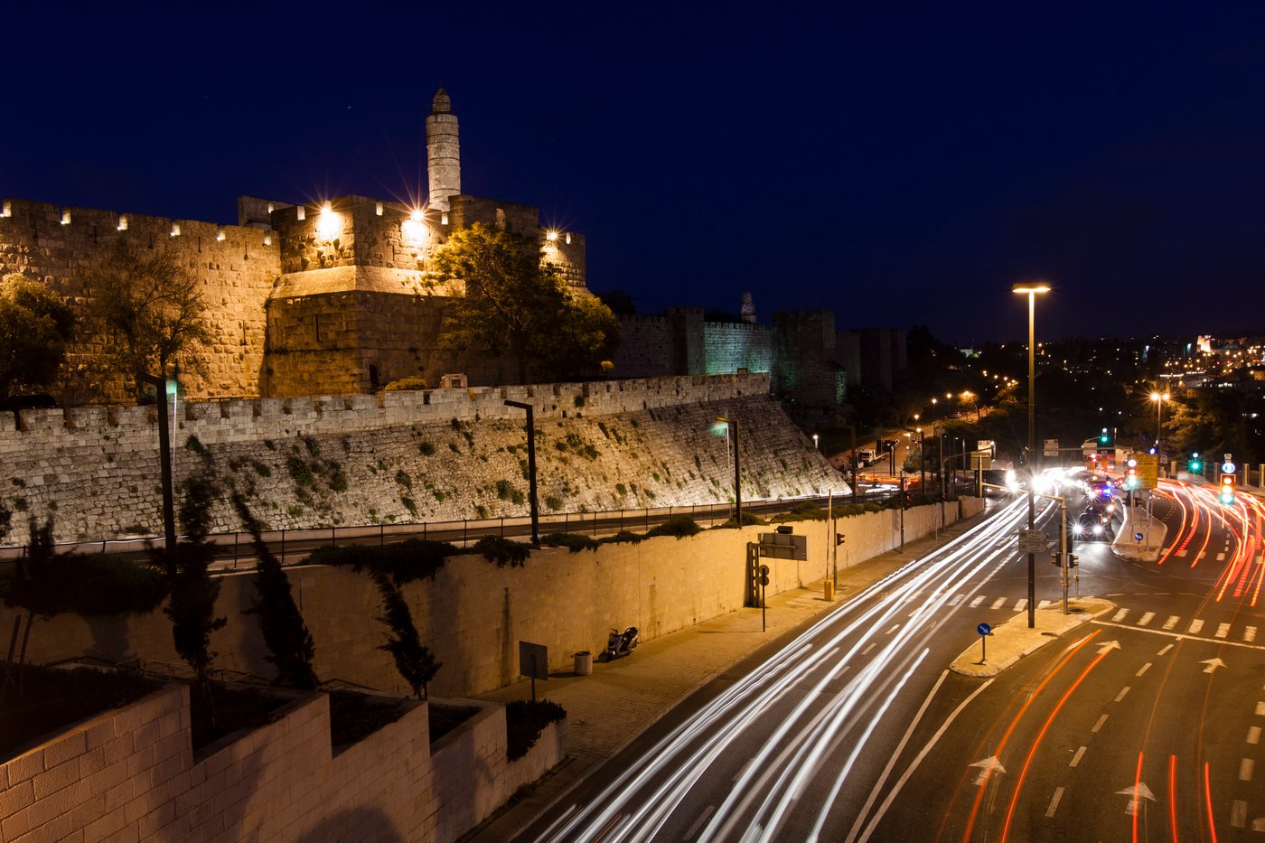 מגדל דוד וחומות העיר העתיקה