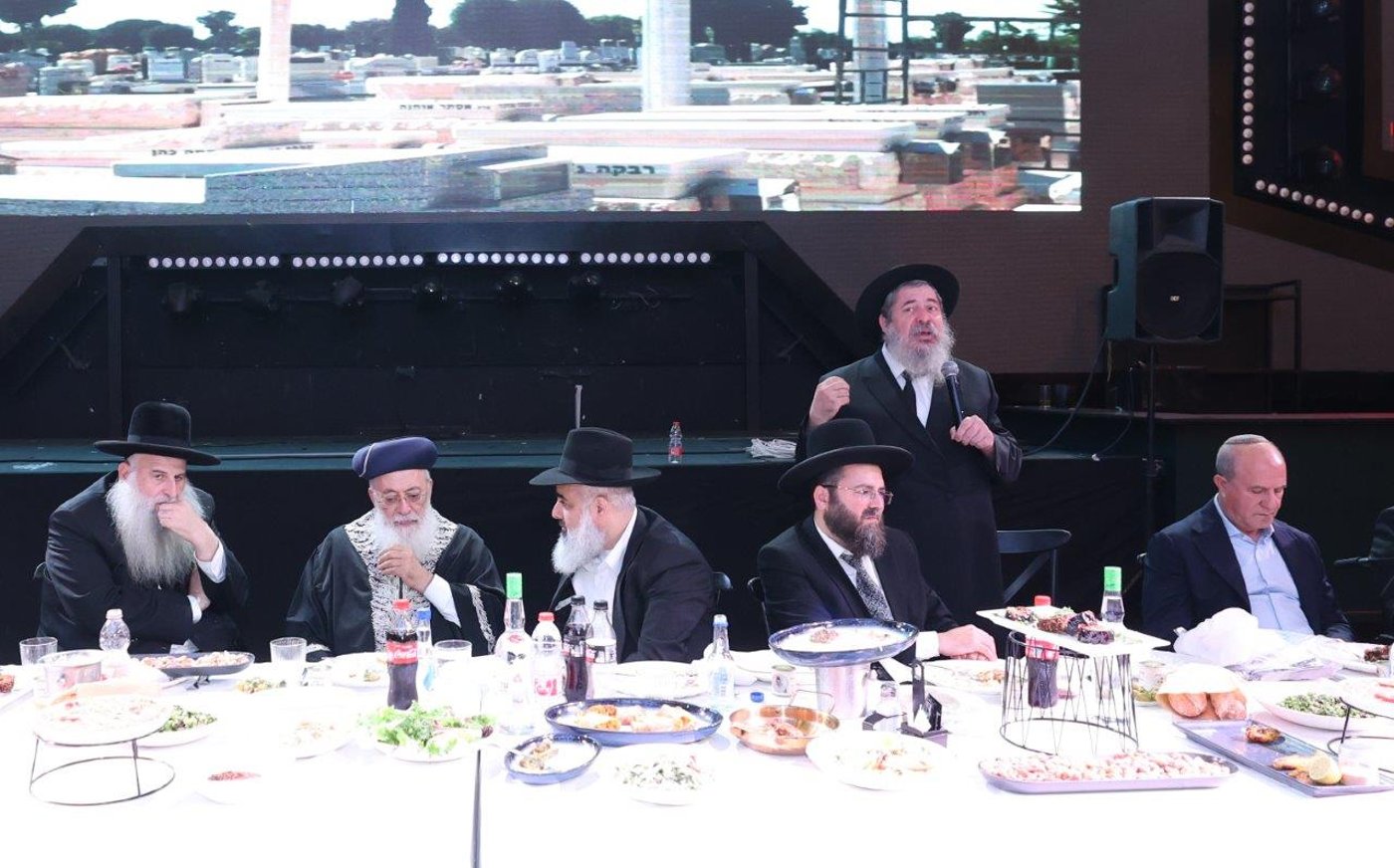 עצרת מספד במלאת י"א חודש לאדמו"ר הגה"צ רבי אליהו אבוחצירא זצ"ל