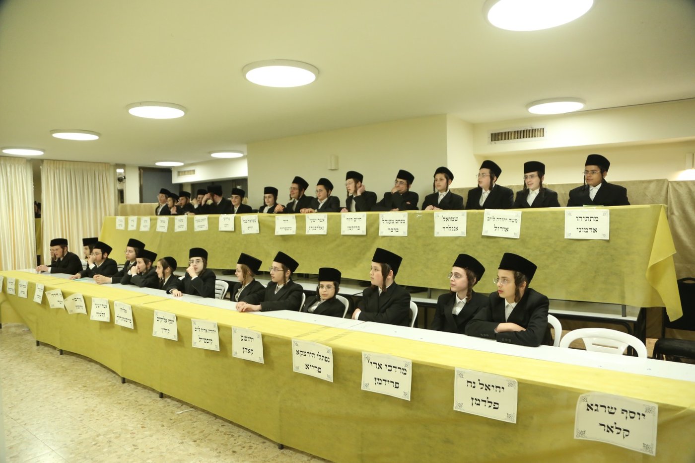 מבחן פומבי בתלמוד תורה באבוב