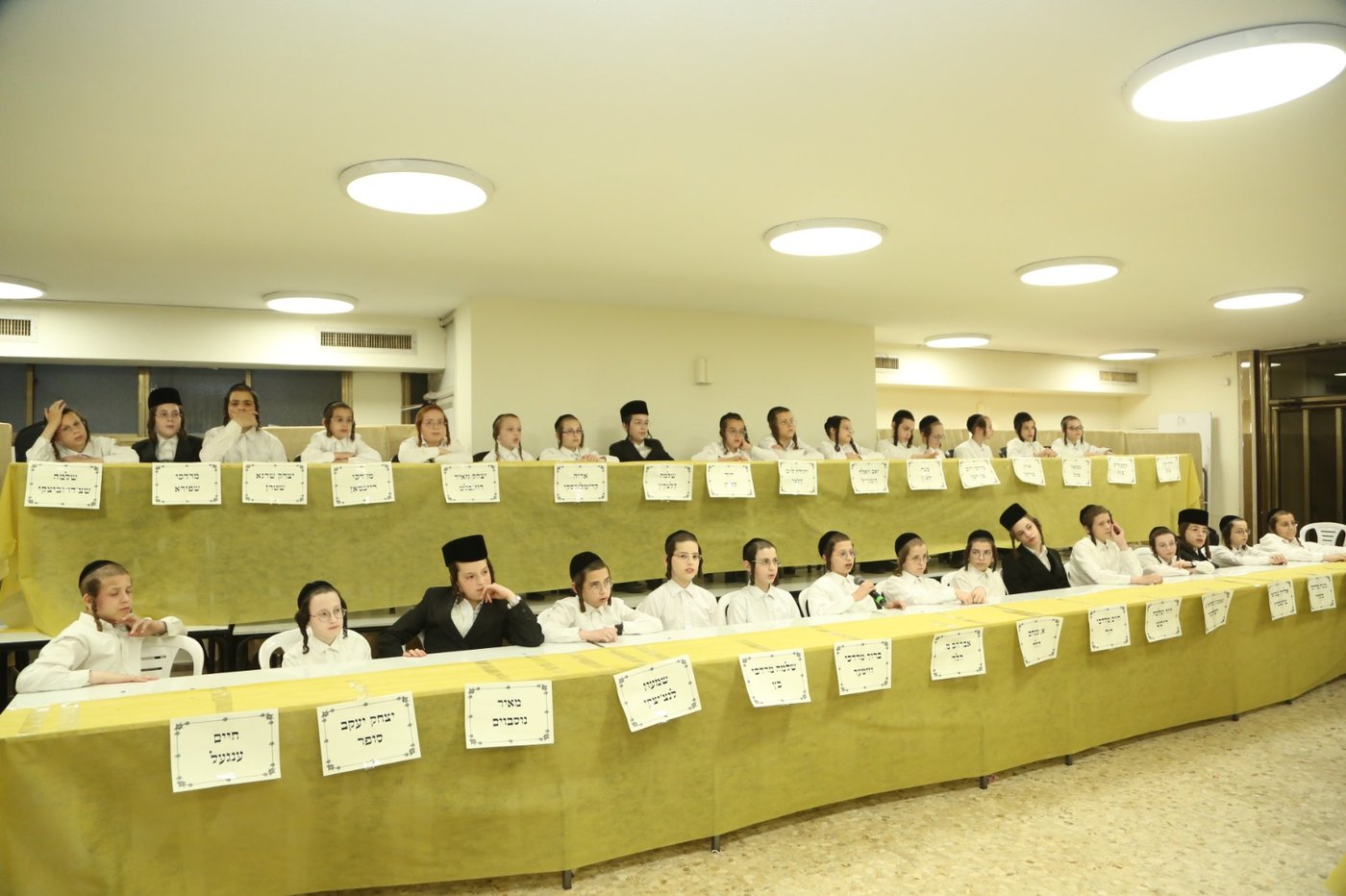 מבחן פומבי בתלמוד תורה באבוב