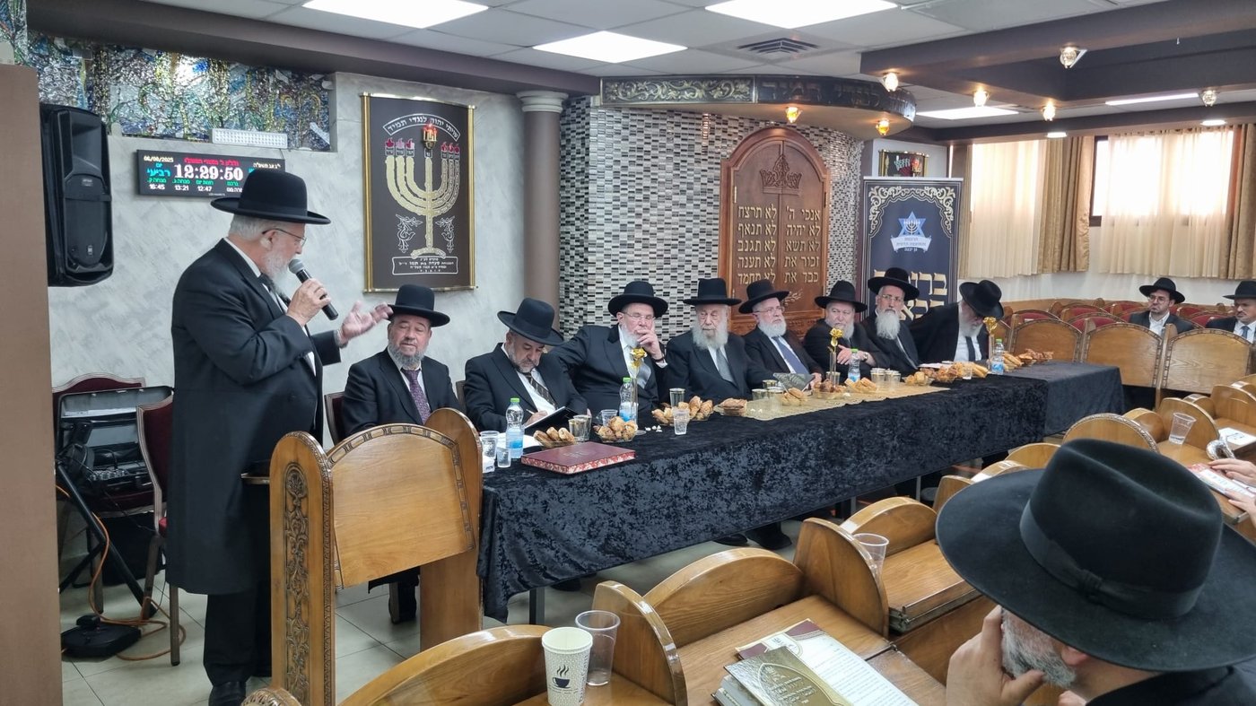 יום עיון ארצי לרבני ישראל בגן יבנה