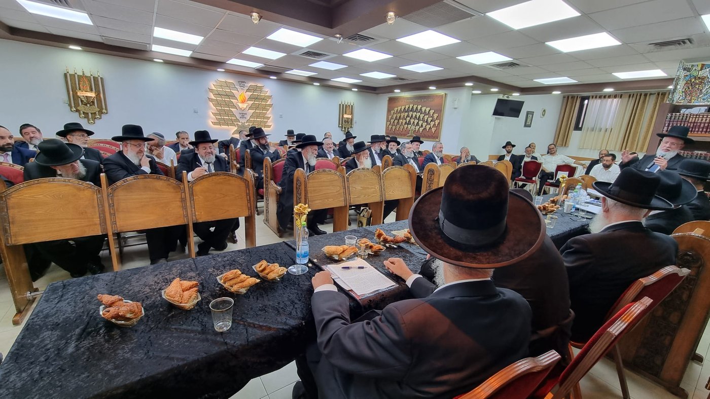 יום עיון ארצי לרבני ישראל בגן יבנה