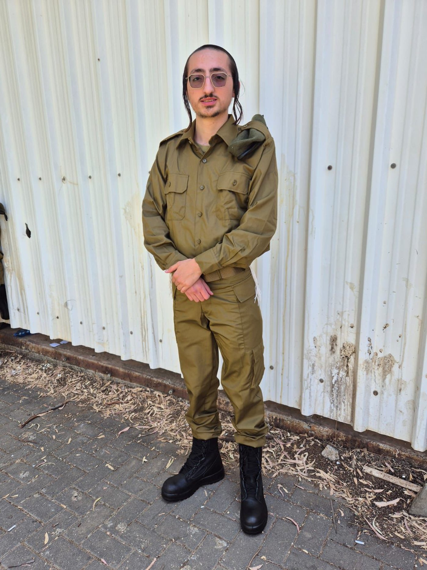 "שאזכה לעשות קידוש השם" • העיתונאי החרדי התגייס לצה"ל