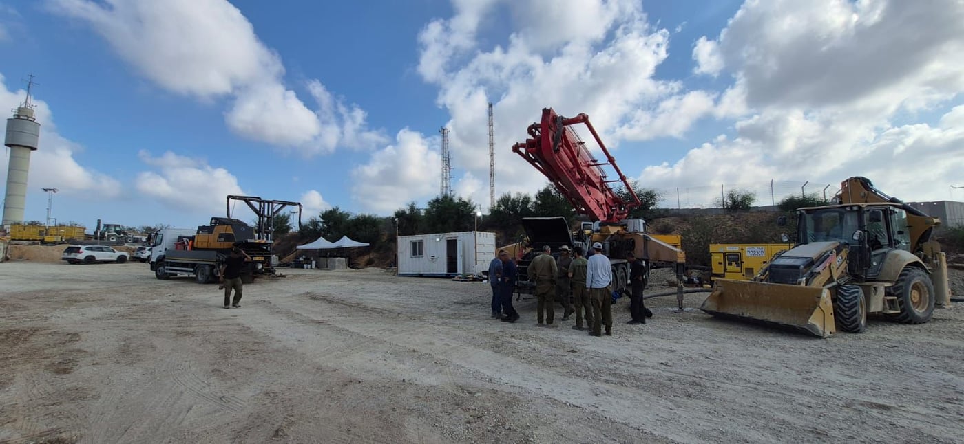 חודש שלם עבדו בצה"ל כדי לאטום מנהרת ענק באורך 7 קילומטרים