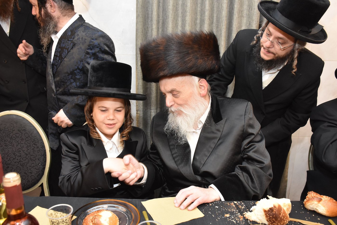 שמחת בר המצווה לנכד גאב"ד יבניאל 