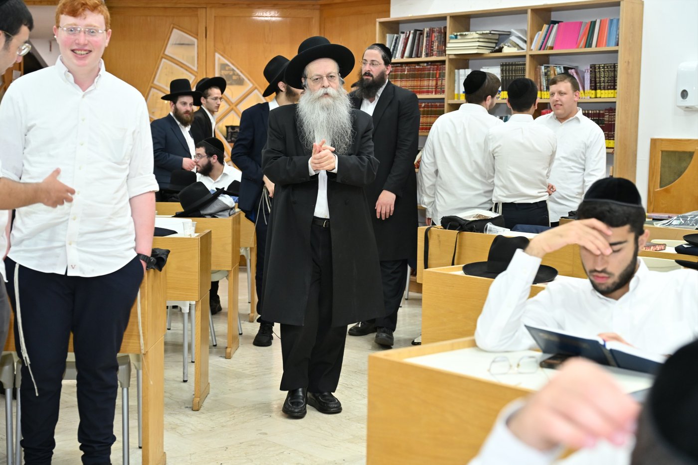 מעמד הסיומים השנתי בקעמפ ישיבת 'קרית מלך' 