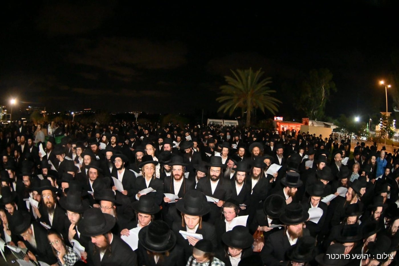 מחאת קהילות החסידים בשערי כלא 10