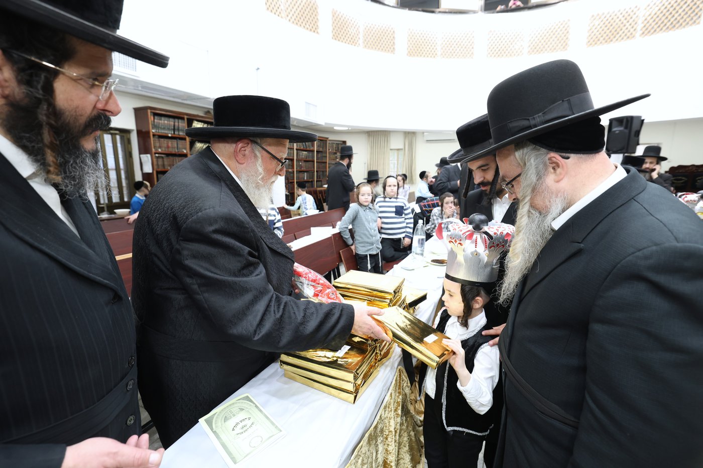 מסיבת חומש בת"ת סאטמר בירושלים