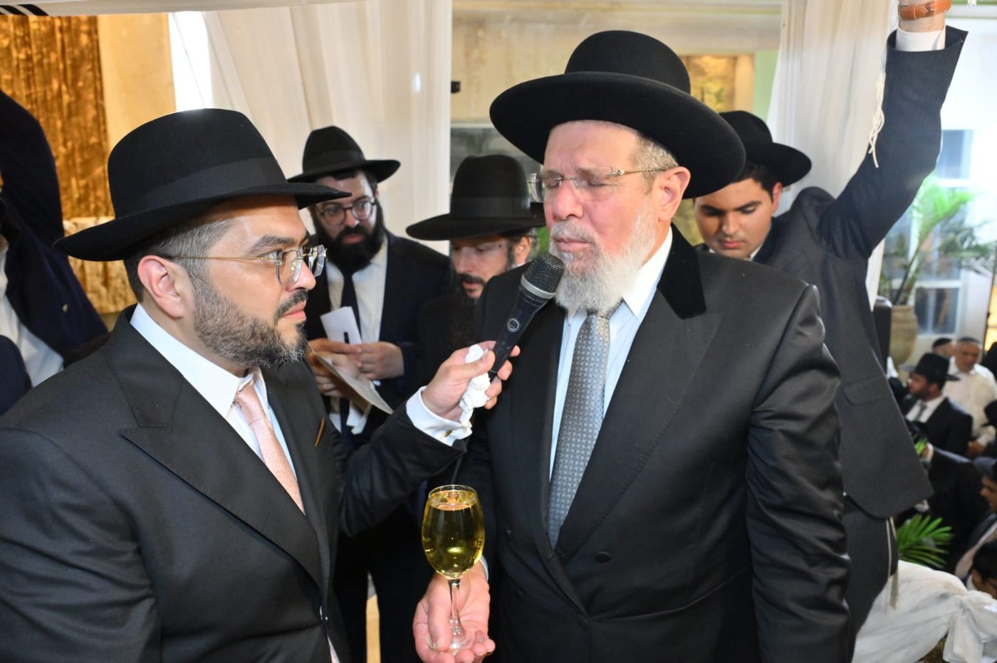 שמחת נישואי בת רבה של כפר יונה הגאון רבי יוסף הללויה