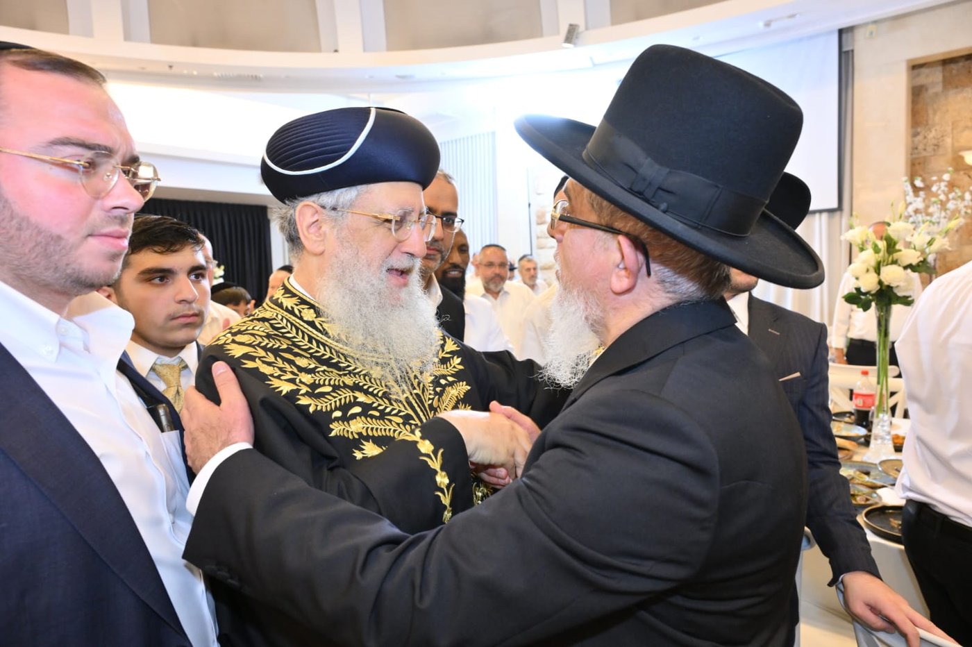 שמחת נישואי בת רבה של כפר יונה הגאון רבי יוסף הללויה