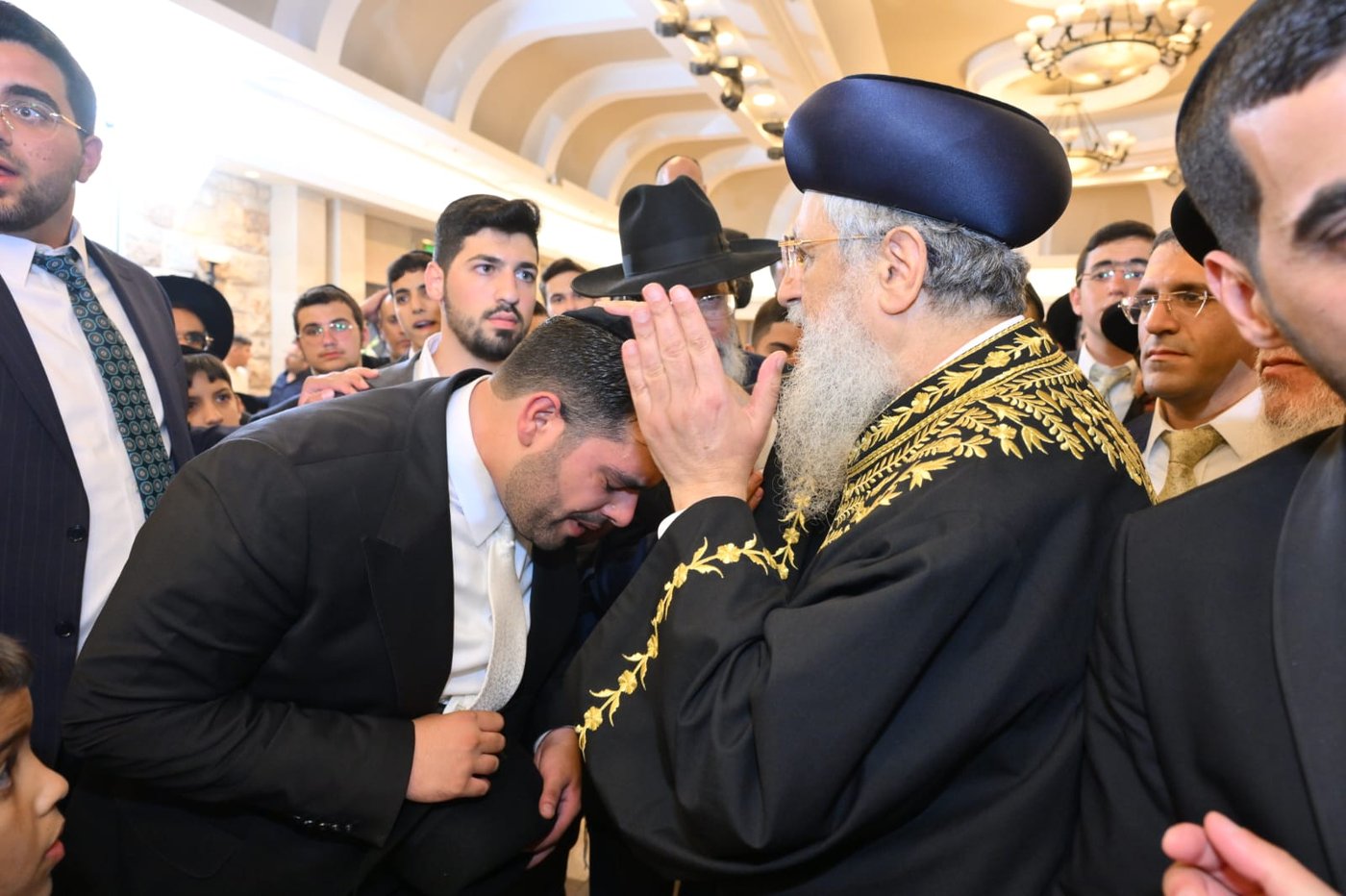 שמחת נישואי בת רבה של כפר יונה הגאון רבי יוסף הללויה