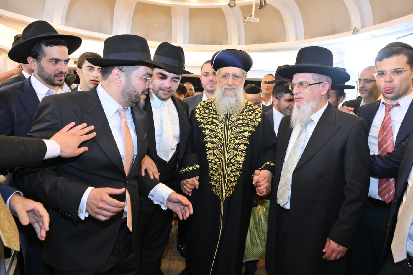 שמחת נישואי בת רבה של כפר יונה הגאון רבי יוסף הללויה