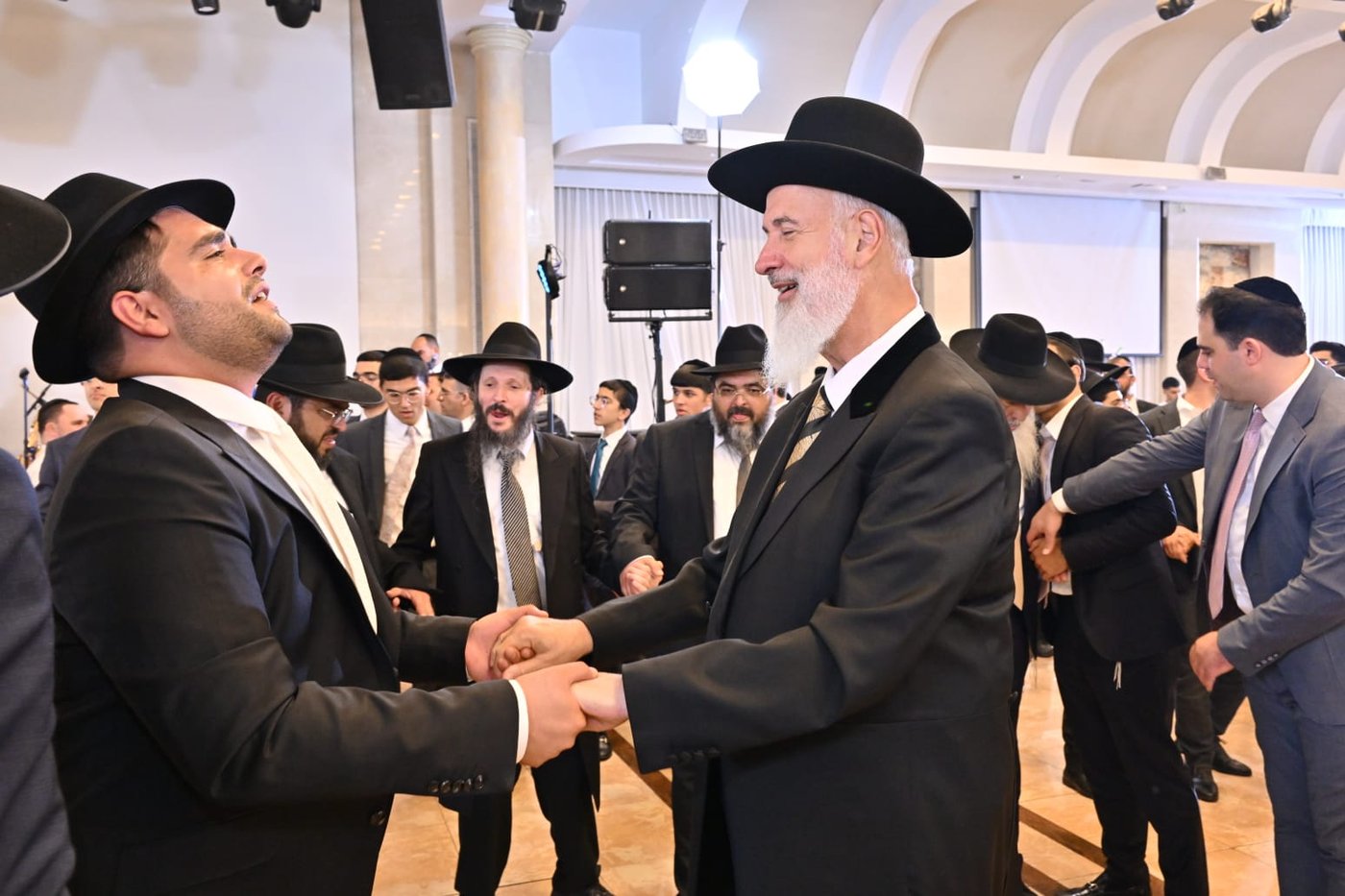 שמחת נישואי בת רבה של כפר יונה הגאון רבי יוסף הללויה
