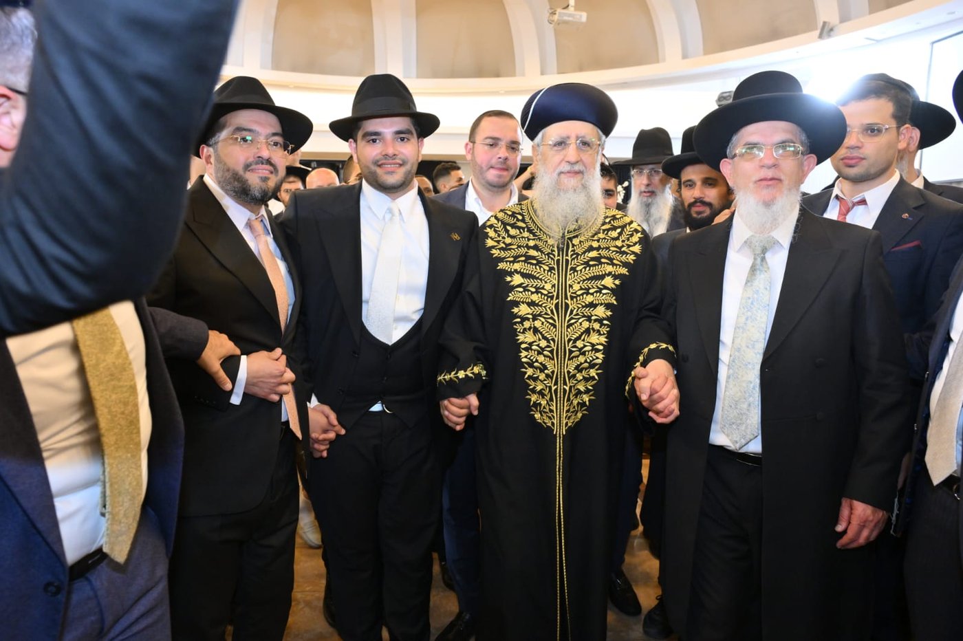 שמחת נישואי בת רבה של כפר יונה הגאון רבי יוסף הללויה